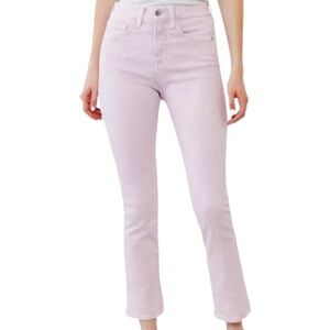 Veronica Beard (27) Lavender Purple Carly Kick Flare High Rise Denim Jeans